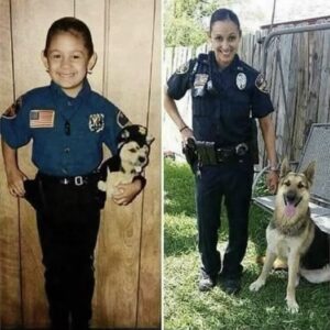 SHE WORE A TOY BADGE AT FIVE—NOW SHE’S LEADING THE FORCE SHE WORE A TOY BADGE AT FIVE—NOW SHE’S LEADING THE FORCE